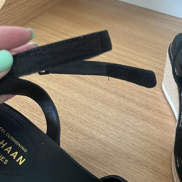 Womens Cole Haan Espadrille Wedge Ssandal Size 6.5 - Picture 9 of 16